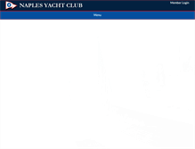 Tablet Screenshot of naplesyc.org